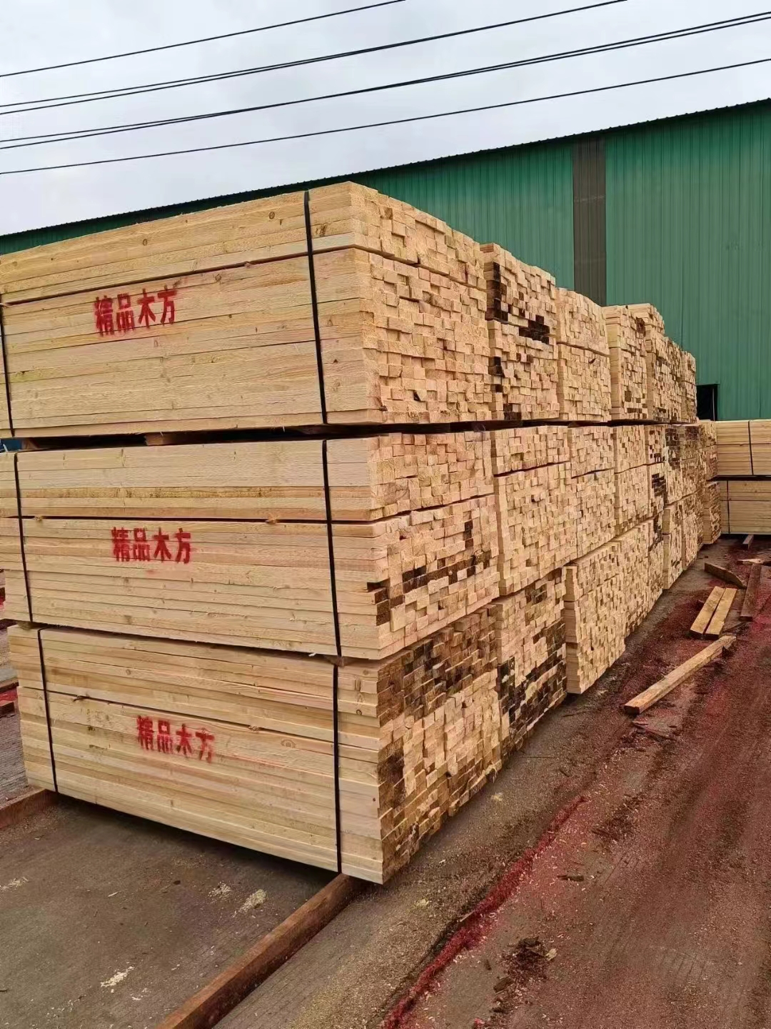 阳江杨总工业园的建筑木方采购与发货